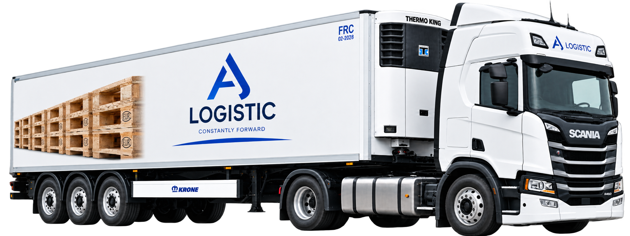 Naczepa chłodnia AJ Logistic