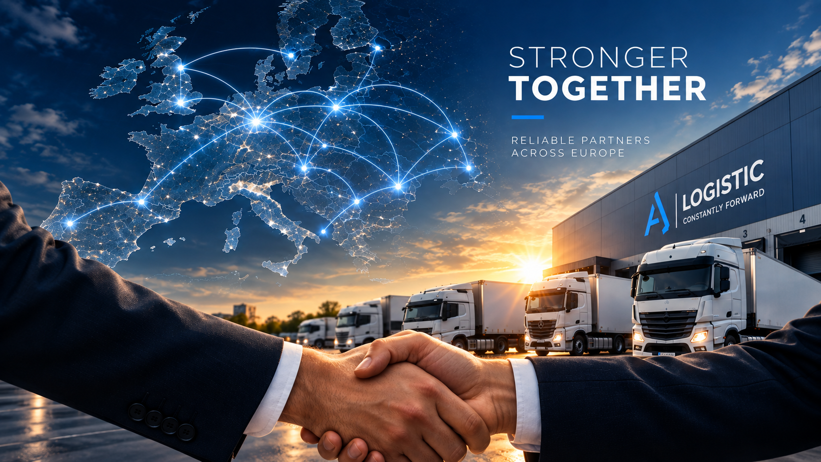Sieć partnerów AJ Logistic w Europie